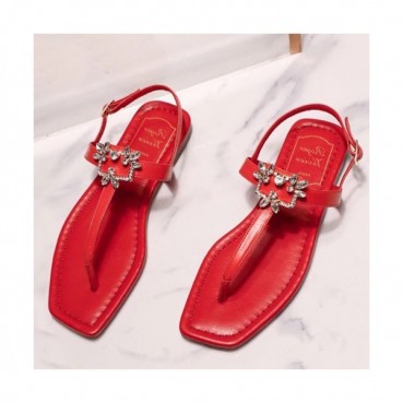 Roger Vivier 2019 Ladies Leather Sandal - 로저비비에 2019 여성용 레더 샌들 RVS0106.Size(225 