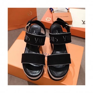 Louis Vuitton 2019 Ladies Wedge Sandal - 루이비통 2019 여성용 웨지 샌들 LOUS0240,Size(225 