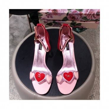 Dolce&Gabbana  2019 Ladies Middle Heel Sandal - 돌체앤가바나 2019 여성용 미들힐 샌들, DGS0052.Size(225 