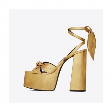 Saint Laurent 2019 Ladies High Heel Sandal - 입생로랑 2019 여성용 하이힐 샌들,SLS0042.Size(225 