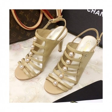 Chanel 2019 Ladies High Heel Sandal - 샤넬 2019 여성용 하이힐 샌들 CHAS0336.Size(225 