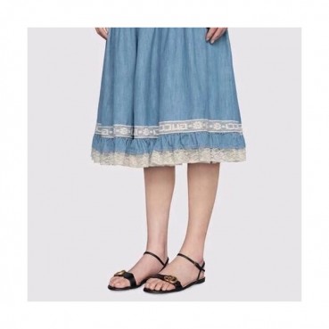 Gucci 2019 Ladies Leather Sandal - 구찌 2019 여성용 레더 샌들, GUCS0240.Size(225 