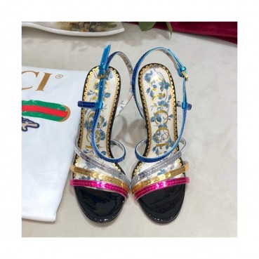Gucci 2019 Ladies Leather High Heel Sandal - 구찌 2019 여성용 레더 하이힐 샌들, GUCS0231.Size(225 