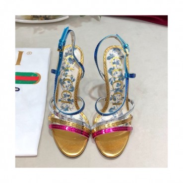 Gucci 2019 Ladies Leather High Heel Sandal - 구찌 2019 여성용 레더 하이힐 샌들, GUCS0230.Size(225 