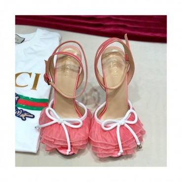 Gucci 2019 Ladies Lace High Heel Sandal - 구찌 2019 여성용 레이스 하이힐 샌들, GUCS0206.Size(225 