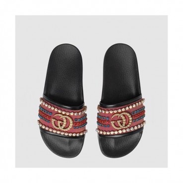 Gucci 2019 Ladies Slipper - 구찌 2019 여성용 슬리퍼 GUCS0195.Size(225 