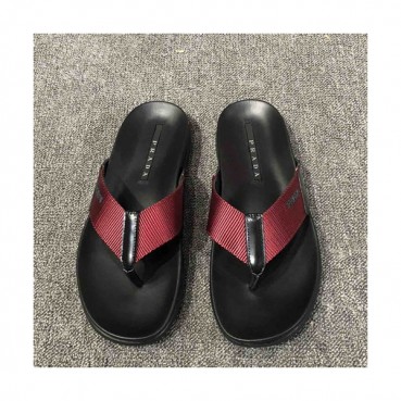 Prada 2019 Mens Leather Slipper - 프라다 2019 남성용 레더 슬리퍼,PRAS0093.Size(245 