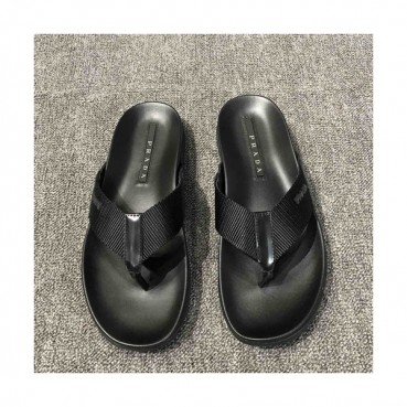 Prada 2019 Mens Leather Slipper - 프라다 2019 남성용 레더 슬리퍼,PRAS0091.Size(245 