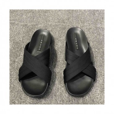 Prada 2019 Mens Leather Slipper - 프라다 2019 남성용 레더 슬리퍼,PRAS0090.Size(245 