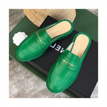 Chanel 2019 Ladies Leather Bloafer Slipper - 샤넬 2019 여성용 레더 블로퍼 슬리퍼 CHAS0239.Size(225 