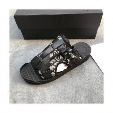 Dior 2019 Mens Canvas Sandal - 디올 2019 남성용 캔버스 샌들 DIOS0036.Size (245 