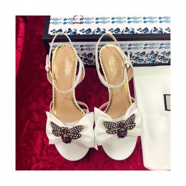 Gucci 2019 Ladies Leather High Heel Sandal - 구찌 2019 여성용 레더 하이힐 샌들, GUCS0142.Size(225 
