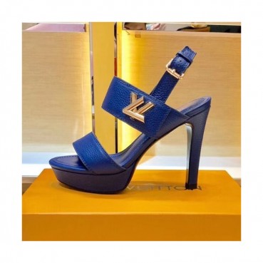 Louis Vuitton 2019 Ladies Leather High Heel Sandal - 루이비통 2019 여성용 레더 하이힐 샌들 LOUS0086.Size(220 