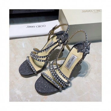 Jimmy Choo 2019 Ladies High Heel Sandal - 지미츄 2019 여성용 하이힐 샌들 JIMS0032.Size(225 