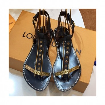 Louis Vuitton 2019 Ladies Leather Sandal - 루이비통 2019 여성용 레더 샌들 LOUS0043.Size(225 