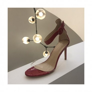 Gianvito Rossi 2019 Ladies Leather High Heel Sandal - 지안비토 로시 2019 여성용 레더 하이힐 샌들 GRS0028.Size(225 