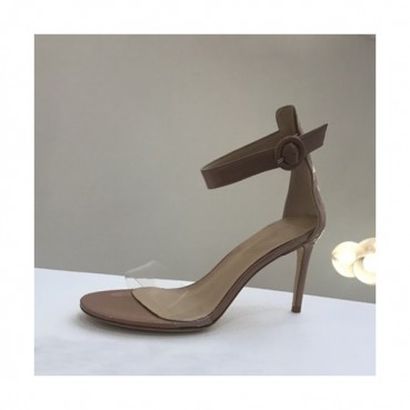Gianvito Rossi 2019 Ladies Leather High Heel Sandal - 지안비토 로시 2019 여성용 레더 하이힐 샌들 GRS0026.Size(225 