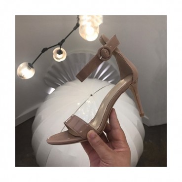 Gianvito Rossi 2019 Ladies Leather High Heel Sandal - 지안비토 로시 2019 여성용 레더 하이힐 샌들 GRS0023.Size(225 
