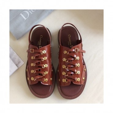 Dior 2019 Ladies Leather Sandal - 디올 2019 여성용 레더 샌들,DIOS0014.Size (225 