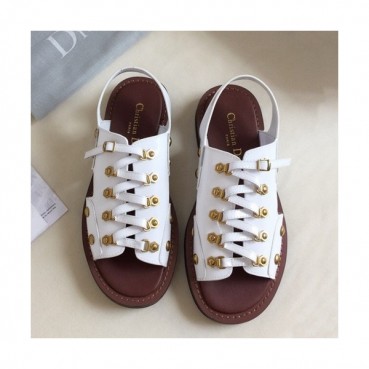 Dior 2019 Ladies Leather Sandal - 디올 2019 여성용 레더 샌들,DIOS0013.Size (225 