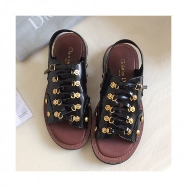 Dior 2019 Ladies Leather Sandal - 디올 2019 여성용 레더 샌들,DIOS0012.Size (225 