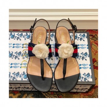 Gucci 2019 Ladies Leather Sandal - 구찌 2019 여성용 레더 샌들 GUCS0106.Size(225 