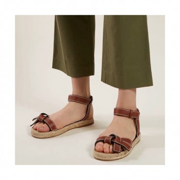 Loewe Ladies Leather Sandal - 로에베 여성 레더 샌들 