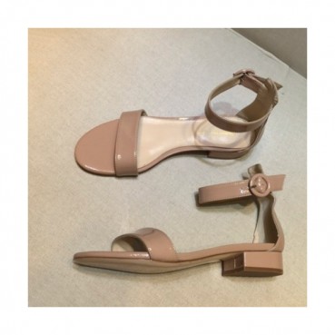 Gianvito Rossi 2019 Ladies Leather Sandal - 지안비토 로시 2019 여성용 레더 샌들 GRS0015.Size(225 
