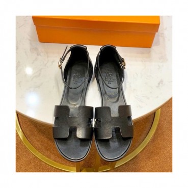Hermes 2019 Ladies Leather Sandal  - 에르메스 2019 여성용 레더 샌들,HERS0053,Size(225 