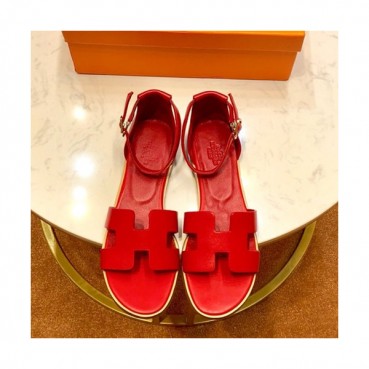 Hermes 2019 Ladies Leather Sandal  - 에르메스 2019 여성용 레더 샌들,HERS0051,Size(225 