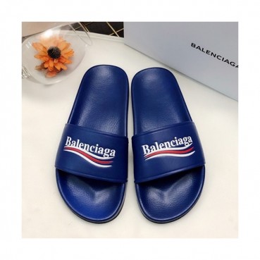 Balenciaga 2019 Mm/Wm Logo Leather Slipper - 발렌시아가 2019 남여공용 로고 레더 슬리퍼 BALS0007.Size(225 