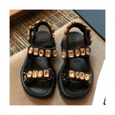 Gucci 2019 Ladies Leather Sandal - 구찌 2019 여성용 레더 샌들 GUCS0094.Size(225 