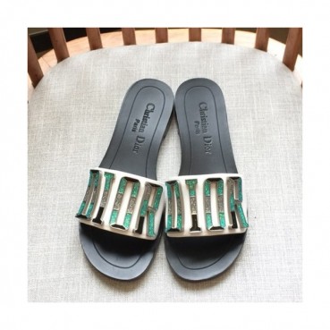 Dior 2019 Ladies Leather Slipper - 디올 2019 여성용 레더 슬리퍼 DIOS0010.Size (225 