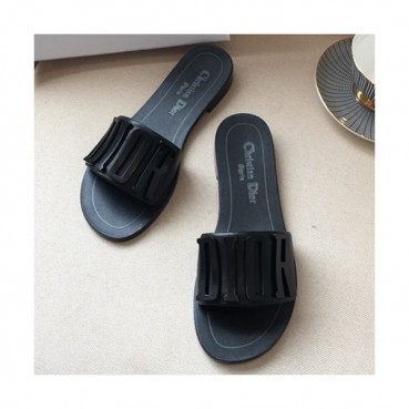 Dior 2019 Ladies Leather Slipper - 디올 2019 여성용 레더 슬리퍼 DIOS0006.Size (225 