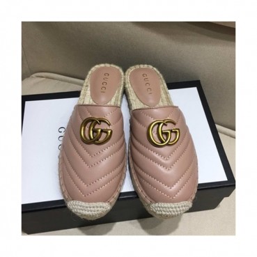 Gucci 2019 Ladies Leather Slipper - 구찌 2019 여성용 레더 슬리퍼 GUCS0064.Size(225 