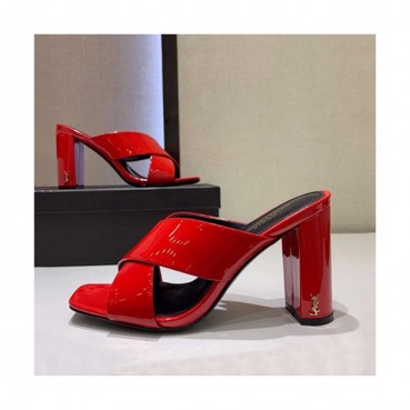 Saint Laurent 2019 Ladies High Heel Slipper - 입생로랑 2019 여성용 하이힐 슬리퍼,SLS0028.Size(225 