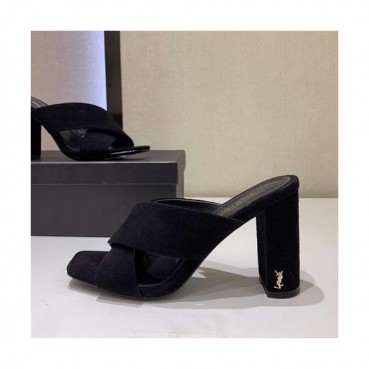 Saint Laurent 2019 Ladies High Heel Slipper - 입생로랑 2019 여성용 하이힐 슬리퍼,SLS0025.Size(225 