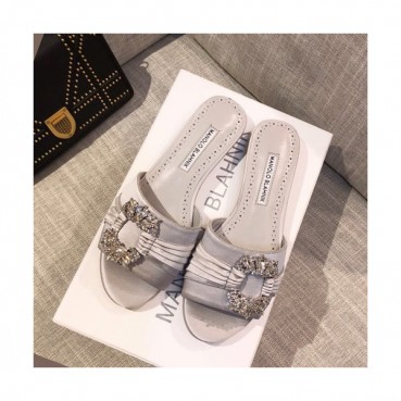 Monolo Blahnik 2019 Ladies Silk Slipper - 마놀로 블라닉 2019 여성용 실크 슬리퍼,MONS0005.Size(220 