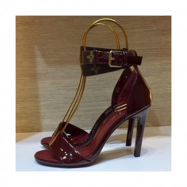 Louis Vuitton 2019 Ladies Leather High Heel Sandal - 루이비통 2019 여성용 레더 하이힐 샌들 LOUS0023.Size(220 