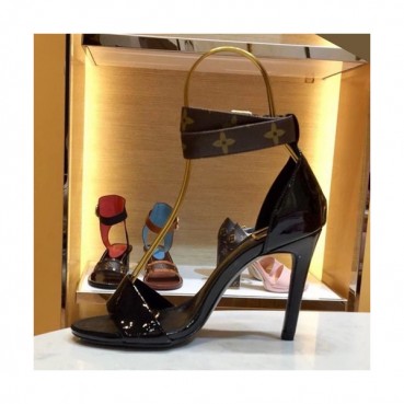 Louis Vuitton 2019 Ladies Leather High Heel Sandal - 루이비통 2019 여성용 레더 하이힐 샌들 LOUS0022.Size(220 
