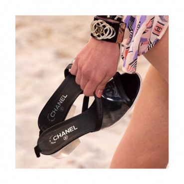 Chanel 2019 Ladies PVC Slipper - 샤넬 2019 여성용 PVC 슬리퍼 CHAS0090.Size(220 