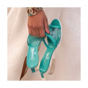 Chanel 2019 Ladies PVC Slipper - 샤넬 2019 여성용 PVC 슬리퍼 CHAS0089.Size(220 