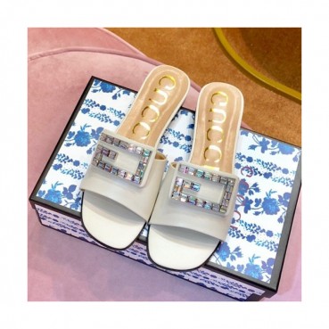 Gucci 2019 Ladies Leather Slipper - 구찌 2019 여성 레더 슬리퍼 GUCS0045,Size(225 