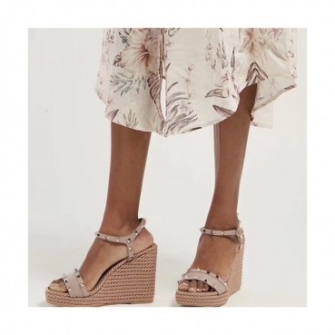 Valentino 2019 Ladies Wedge Heel Sandal - 발렌티노 2019 여성용 웨지 힐 샌들, VTS0001,Size(225 