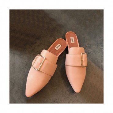 Bally 2019 Ladies Leather Bloafer Slipper - 발리 2019 여성용 레더 블로퍼 슬리퍼, BALS0009.Size(225 