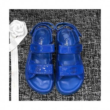 Chanel 2019 Ladies Leather Sandal - 샤넬 2019 여성용 레더 샌들 CHAS0046.Size(225 