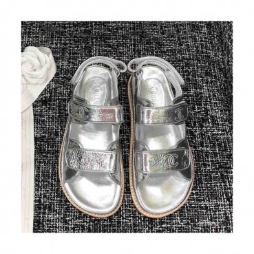 Chanel 2019 Ladies Leather Sandal - 샤넬 2019 여성용 레더 샌들 CHAS0044.Size(225 