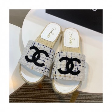 Chanel 2019 Ladies Slipper - 샤넬 2019 여성용 슬리퍼 CHAS0035.Size(225 