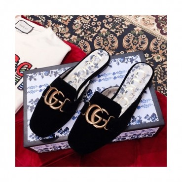 Gucci 2019 Ladies Leather Slipper - 구찌 2019 여성 레더 슬리퍼 GUCS0018,Size(225 