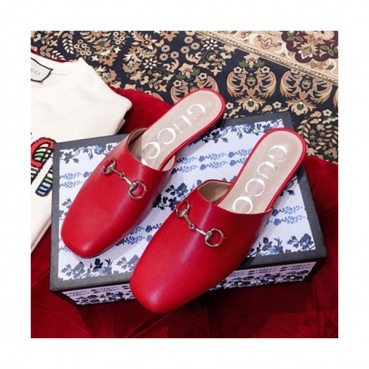 Gucci 2019 Ladies Leather Slipper - 구찌 2019 여성 레더 슬리퍼 GUCS0015,Size(225 